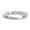 10K White Gold, variant on Araiya Fine Jewelry Sterling Silver Round-shape Lab Grown Diamond Eternity Band Ring (1/4 Cttw, D-F Color, VS1 Clarity) Size 9