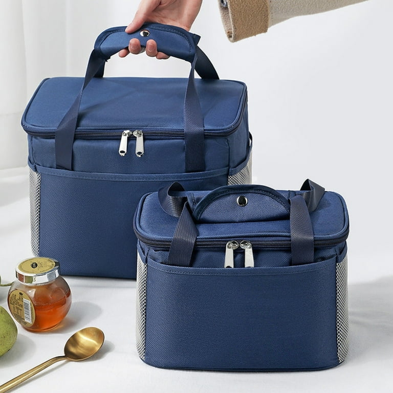 NEGJ Lunch Bento Foil To Insulation Thickened Lunch Student Aluminum Box  Bag Lunch Bag Work Bags for Nurses with Name Womens Large Lunch Tote