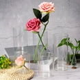 thumbnail image 5 of Uxcell 7.1"x3.3" Clear Glass Cylinder Vase Tabletop Flowers Vase Floating Candle Holder Vase, 5 of 6