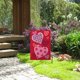 thumbnail image 1 of Valentine's Day Garden Flag Plaid Love Heart Double Sided Yard Flag Decoration for Anniversary Wedding Decor Gifts 30x46cm4GERMANY He Qiyong unisex, 1 of 1