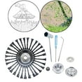 Steel Wire Rotary Brush 10inch Weeds Wired Trimmer Blade with