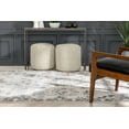 thumbnail image 6 of Well Woven Lisbon Selma Modern Oriental Floral Pattern Grey Retro 5'3" x 7'3" Area Rug, 6 of 8