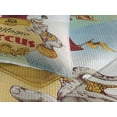thumbnail image 3 of Ambesonne Colorful Quilted Coverlet 3 Pcs, Vintage Circus Tent, King Size, Multicolor, 3 of 4
