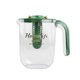 thumbnail image 1 of Jarra de agua con tapa y asa, fácil de limpiar, moderna, portátil, para té helado. Verde, 1 of 9