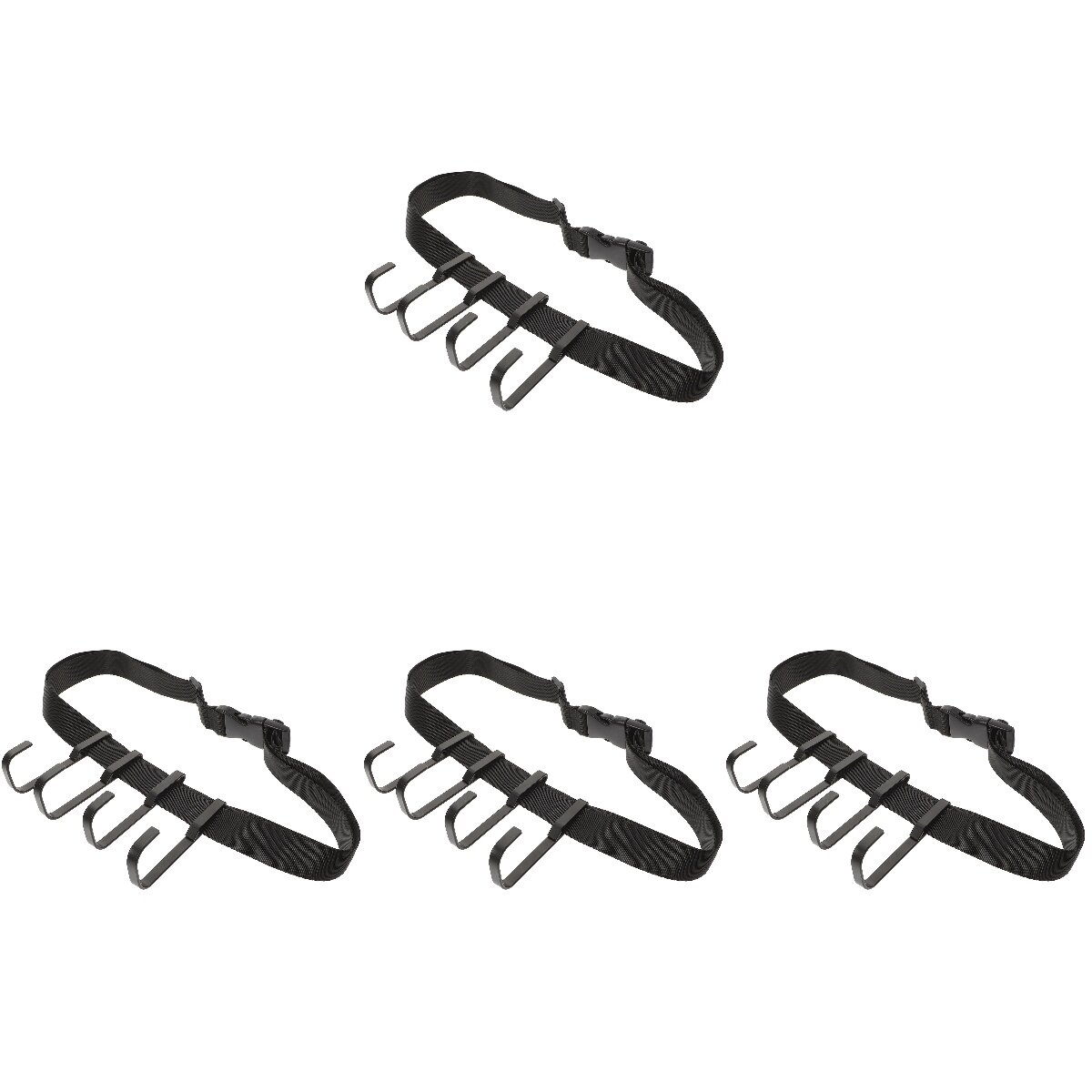 4 Sets Tree Stand Strap Hooks Hunting Tree Strap Hunting Accessories