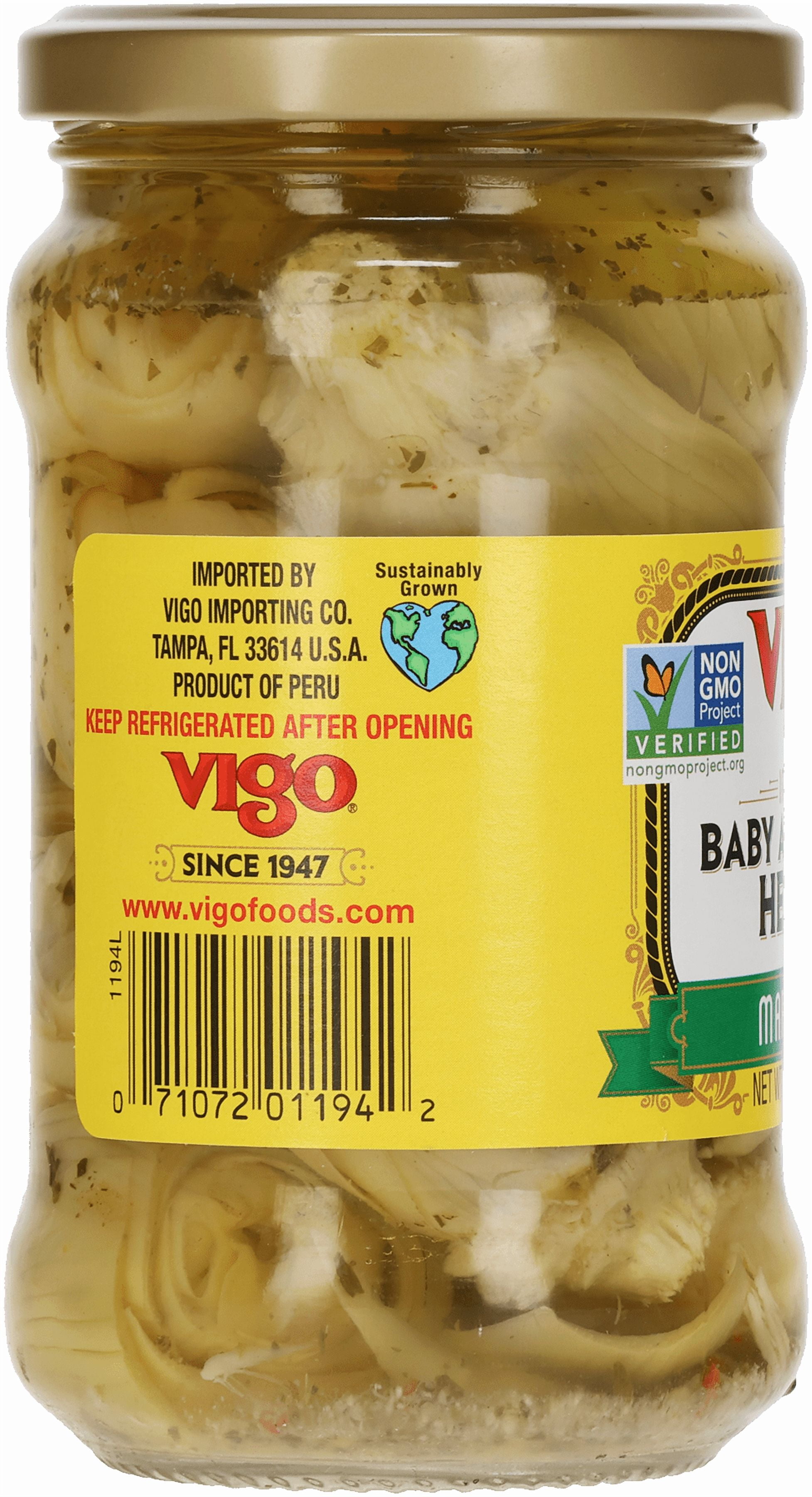 Vigo Marinated Baby Artichoke Hearts, 9.9 oz