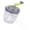 Gray 900ml, variant on Tibvox Manual Vegetable Cutter Hand Crank Chopper Meat Mincer Kitchen Cooking Tool