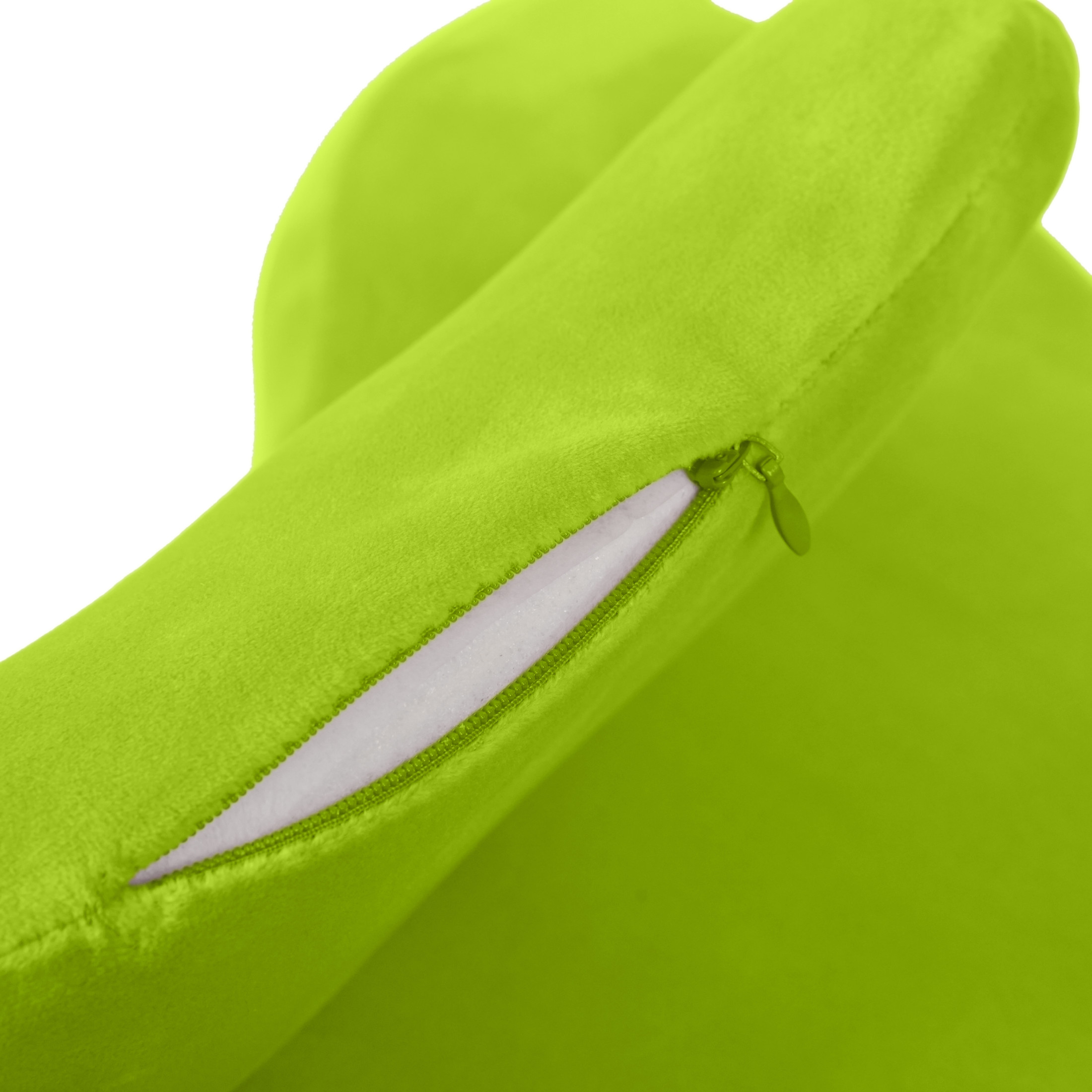 Noble House Ergonomic Spinal Posture Support Bed Pillow, Memory Foam Multi-Use Leg and Lumbar Cushion, Green