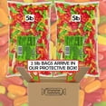 thumbnail image 2 of Mike and Ike Chewy Candy Bulk Pack - 10 Pounds Total - Variety of Gluten Free Original Fruits Flavors - Over 2400 Pieces - 2 Separate 5 Pound Bags In Cornershop Confections Protective Pack, 2 of 3