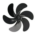 thumbnail image 1 of Aspa del Ventilador de la Estufa Aleación de aluminio Negro Aspa del Ventilador para Hogar Reemplazo de Estufas de Laña Reemplazo de la Aspa del Ventiladoror, 1 of 7