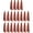 Red Brown, variant on Jiibva 20 Pcs Wood Toggle Buttons Two Holes Horn Shape Wooden Buttons for Coat Jacket Sewing DIY Accessories