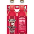 thumbnail image 6 of (2 pack) Stewart's Cherries 'n Cream Made with Sugar, 12 fl oz glass bottles, 4 pack, 6 of 8