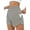 Grey, variant on Rosvigor Womens Athletic Shorts High Waisted Running Shorts Gym Workout Shorts with Pockets