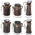 thumbnail image 3 of ZPAQI Durability Metal Gardening Can Rustics Milk Can Flower Holder Decoration, 3 of 13
