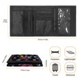 thumbnail image 6 of CHAQLIN Trifold Purse Dino in Space Portable Youth Wallet for Outdoor Sports, Polyester Foldable Kids Trifold Purse, 6 of 6