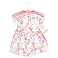 thumbnail image 2 of Hudson Baby Infant and Toddler Girls Cotton Dresses, Bright Pink Flower Field, 3T, 2 of 4