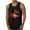 Black, variant on Cmfcve Men's Plus Size Tank Top Printed Round Neck Sleeveless Tees Summer Beach Vacation Tank Top