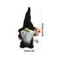 thumbnail image 3 of EUDIDV Creepy Tabletop Decor Halloween Gnomes Decorations Plush Halloween Gnome Decor With Witch Hat Doll Elfs Halloween Table Decor Party Home Halloween Figurines, 3 of 5