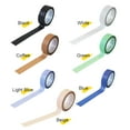 thumbnail image 3 of Yeacher Grid Washi Tapes Decorative Masking Tapes Adhesive Stickers Writable Paper for Bullet Journal Scrapbook Planner DIY Crafts|Solid Colors (White), 3 of 8