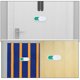 thumbnail image 2 of ColoMX Señal de privacidad, señal de puerta vacía para el hogar, oficina, baño, conferencia, señal ocupada, señal de puerta en blanco, 2 of 7