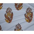 thumbnail image 4 of oneOone Polyester Lycra Fabric Leaves & Floral Block Print Fabric BTY 56 Inch Wide, 4 of 4