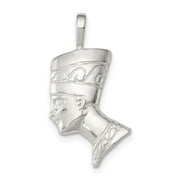 VSIRIUS Sterling Silver Nefertiti Charm QQC3135