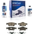 thumbnail image 4 of Detroit Axle - Brake Pads for Jeep 2011-2016 Grand Cherokee 2011-2020 Dodge Durango, Ceramic Brakes Pads Front & Rear Replacement, 4 of 6