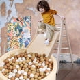 thumbnail image 3 of Bolas de Piscina de Pelotas Realhaha 100 Plásticas para Bebés y Niñas, 3 of 9