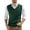 Dark Green, variant on Men's Sleeveless Knitted Vest V-Neck Spring Plain Lightweight Workout Tank Top