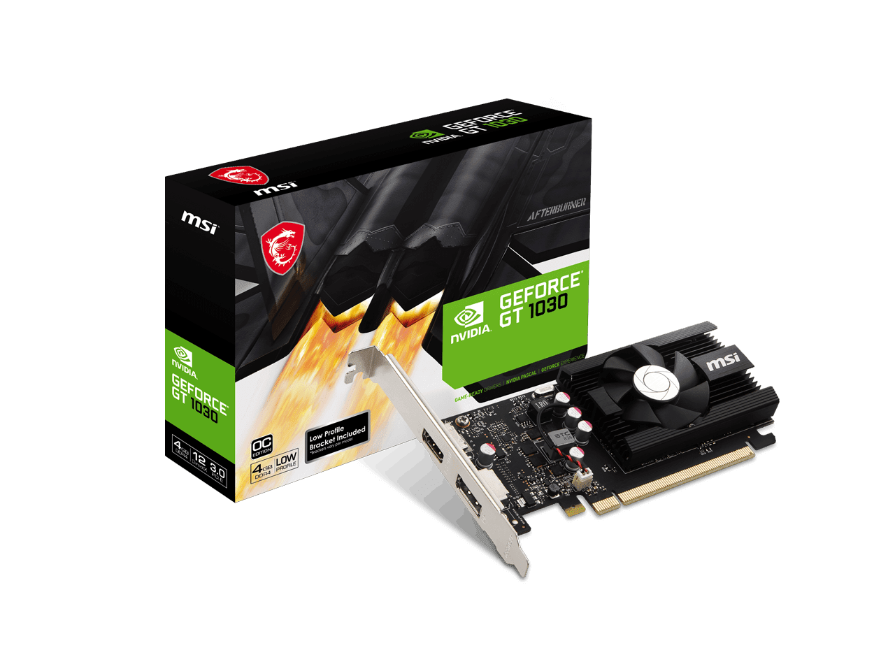 MSI PCI Express 3.0x16対応 MSI Radeon RX 570 ARMOR 8G Radeon RX 570 MSI GeForce GT 1030 4GB GDDR4 PCI Express 3.0 x16 (uses x4) ATX Video Card  GT 1030 4GD4 LP OC