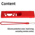 thumbnail image 2 of husxh Silicone Solar TV Remote Control Cover Shockproof Protective Cover Washable Solar Cell Remote Control Skin Sleeve with Lanyard for Samsung BN59-01357A/01327A/01390A/01363A, 2 of 9