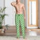 thumbnail image 2 of Fotbe Broccoli 1 Pantalones de Pijama para Hombre, Pantalones de Dormir, Pantalones de Casa con Cintura Ajustable y Bolsillos-X-Large, 2 of 6