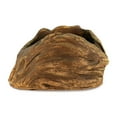 thumbnail image 6 of Ceramic Wood Plant Pot | Indoor Planter for Succulents & Flowers (Driftwood Clam Shell), 6 of 6