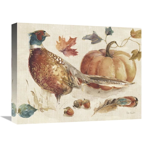 Global Gallery's 'Harvest Moment I' By Lisa Audit Stretched Canvas Wall Art