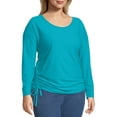 thumbnail image 4 of Just My Size Plus-Size Women's Shadow Stripe Tunic, 4 of 5