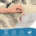 thumbnail image 5 of 54x18 Inches Valance Curtain Vintage Cowboy Illustration Window Curtains Rod Pocket Design for Kitchen Living Room Bedroom, 5 of 7