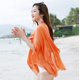 thumbnail image 1 of Bufanda chal variada Bufanda de verano para mujer Camisa de gasa multifuncional Chaqueta Ropa protectora del sol Chal Toalla de playa de moda, 1 of 6