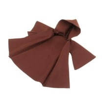 QccHieUs 1/12 Male Cloak with Hoodie, Long Cape for Action Figure Costumes, 6inch Outfit Brown