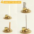 thumbnail image 2 of Soporte para varillas de Palo Santo, quemador de incienso de cerámica hecho a mano para varillas de incienso de Palo Santo, soporte para quemar salvia, bandeja para recoger cenizas para sala de, 2 of 8