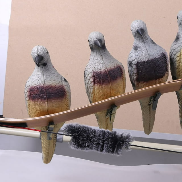 POINTERTECK Jeu de Chasse à l'Arc Pigeon 3D Flèche Cible Animal Pratique Arc Recourbé