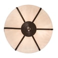 thumbnail image 4 of Meyda Tiffany 200913 Arts And Crafts 3 Light 18" Wide Semi-Flush Bowl Ceiling Fixture -, 4 of 7