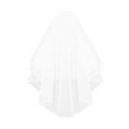 thumbnail image 1 of Visland Bridal Veil Double-Layered Solid Color Ribbon Edge Design Wedding Veil Soft Mesh Material Prom Cosplay Veil with Comb, 1 of 8