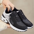 thumbnail image 4 of Womens Sneakers Air Cushion Running Shoes Lightweight Tennis Walking Shoes Mesh Breathable Gym Work Fashion Sneakers Athletic Comfortable Casual, 4 of 5