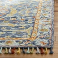 thumbnail image 2 of Safavieh  Handmade Aspen Magdalena Boho Tribal Wool Rug Blue/Rust 3' x 5' Handmade 3' x 5' Indoor, Handmade Rectangle, 2 of 6