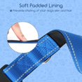 thumbnail image 2 of Collar para perros Nobleza ajustable reflectante para perros grandes azul, 2 of 8