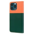 thumbnail image 5 of Allytech Wallet Case for iPhone 13 Pro Max with Cute Cartoon Pattern, 3 Card Slots + 1 Cash Slot + Wrist Strap, Premium PU Leather Stand Magnetic Clasp Shockproof Protective Case, Darkgreen, 5 of 8