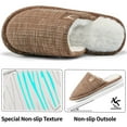thumbnail image 4 of Ecetana Womens Slippers House Shoes Memory Foam Non Slip Comfortable Bedroom Slipper Women, 4 of 6