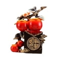 thumbnail image 3 of Estatua de resina perfecl de caqui adorno Feng Shui 23 cm x 8 cm x 30 cm, 3 of 8
