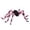 Pink-12in, variant on 12 Inch Halloween Spider Plush Color Block Hairy Fake Spider Props for Indoor Outdoor Home Yard Lawn Porch Haunted House Party Decor Supplies,Black