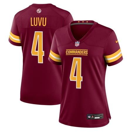 Women's Nike Frankie Luvu Burgundy Washington Commanders Game Jersey